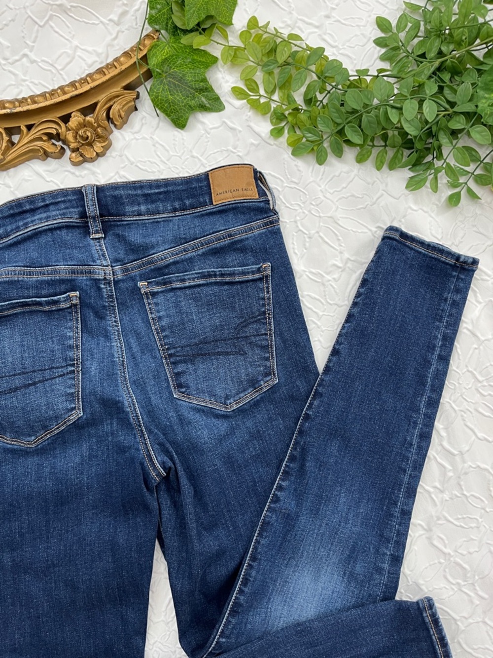 American Eagle Hi Rise Jeggings Next Level Stretch size 10